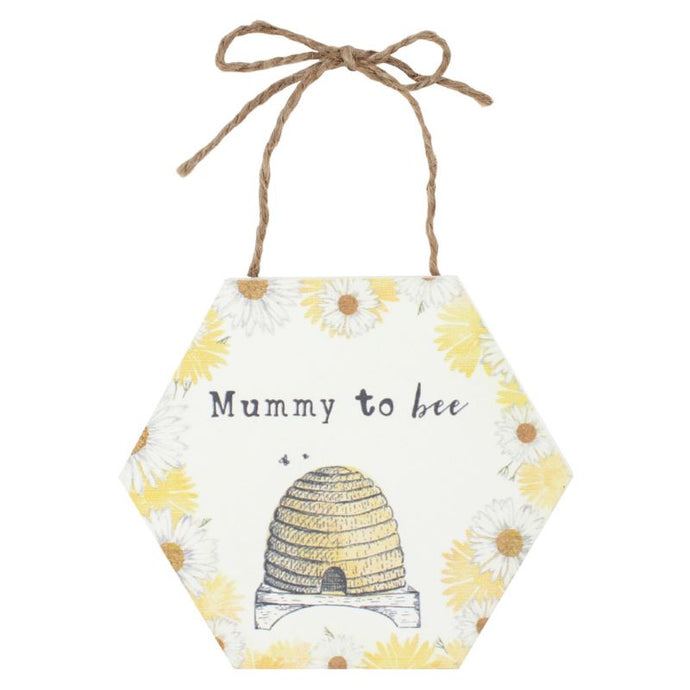 Mummy To Be Hanging  Sign