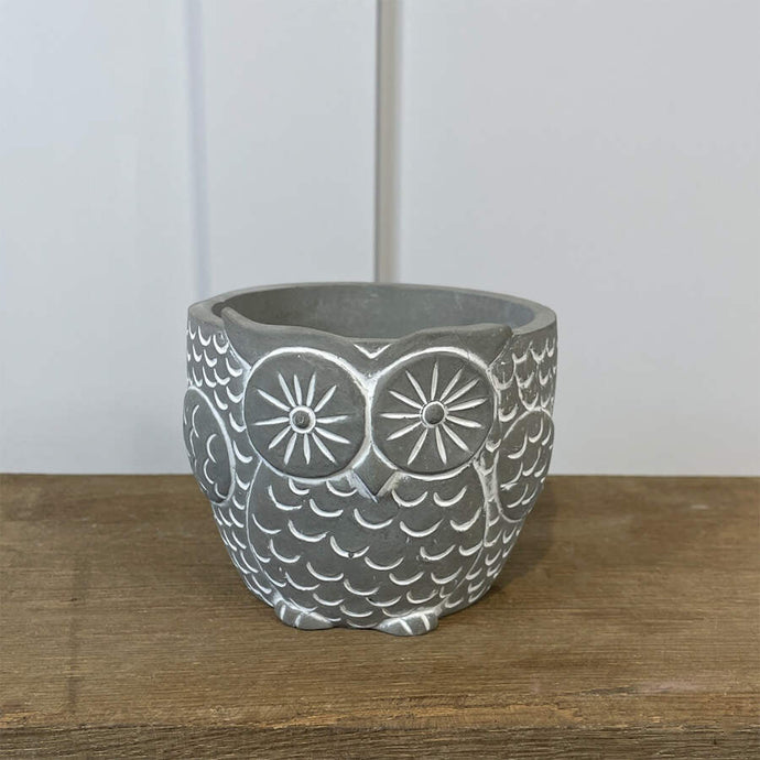 Owl Design Pot